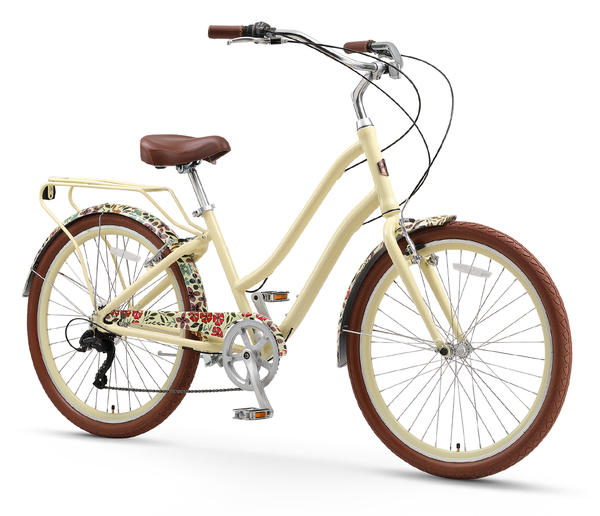 A/O Frida Limited 7-Speed Step-Through Touring Hybrid Bicycle