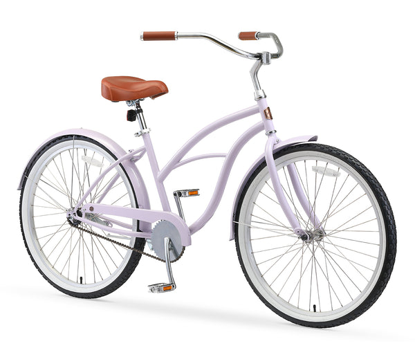 AO Women's Bicycle Co. Amelia Single Speed Beach Cruiser